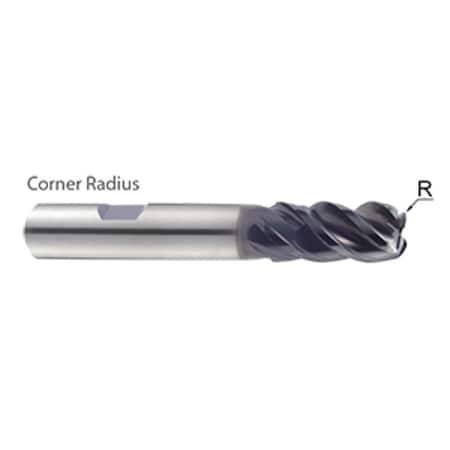 Yg-1 Tool Titanox-Power 4 Flute Double Core Corner Radius Flat End Mill UGMG43032